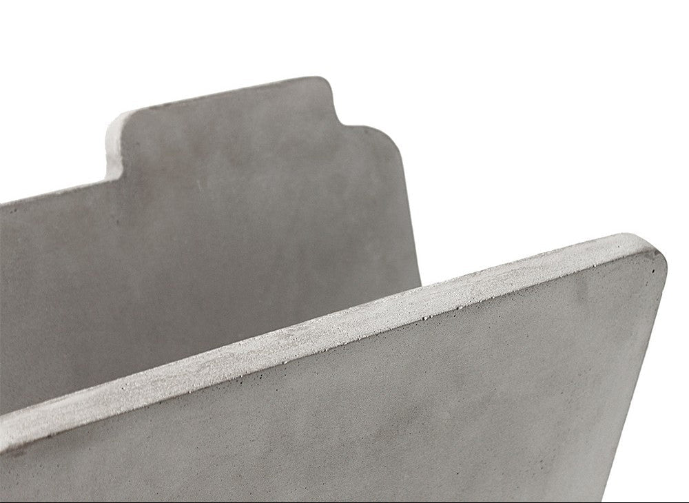 Stylish Doc Magazine Rack by Lyon Beton - Modern Home & Office Organizer for Books, Newspapers & Magazines - Perfect for Living Rooms, Waiting Areas & Workspaces