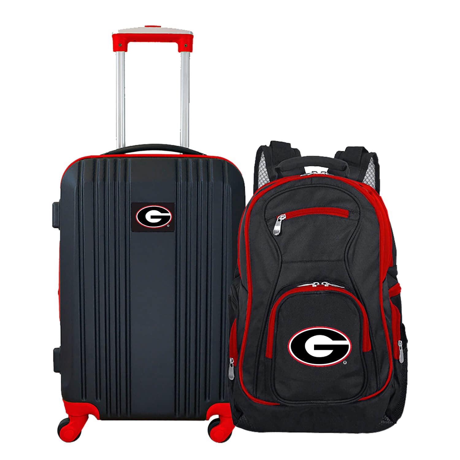 Georgia Bulldogs 2-Piece Luggage Set - 21