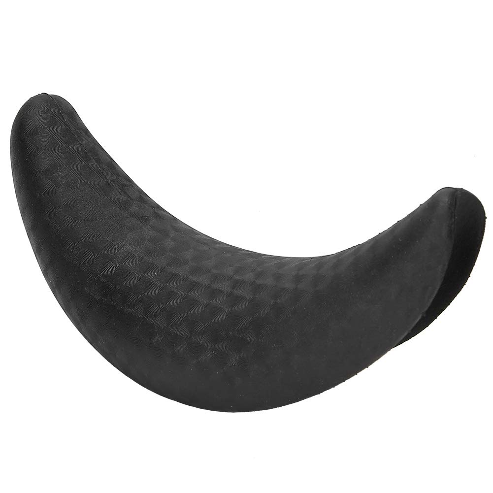 Black Silicone Shampoo Bowl Head Rest Pillow - Salon & Home Hair Washing Cushion for Sink Basin - Comfortable Neck Support for Hairdressers & At-Home Hair Care (Perfect for Salon Treatments, Home Hair Wash, and Spa Relaxation)