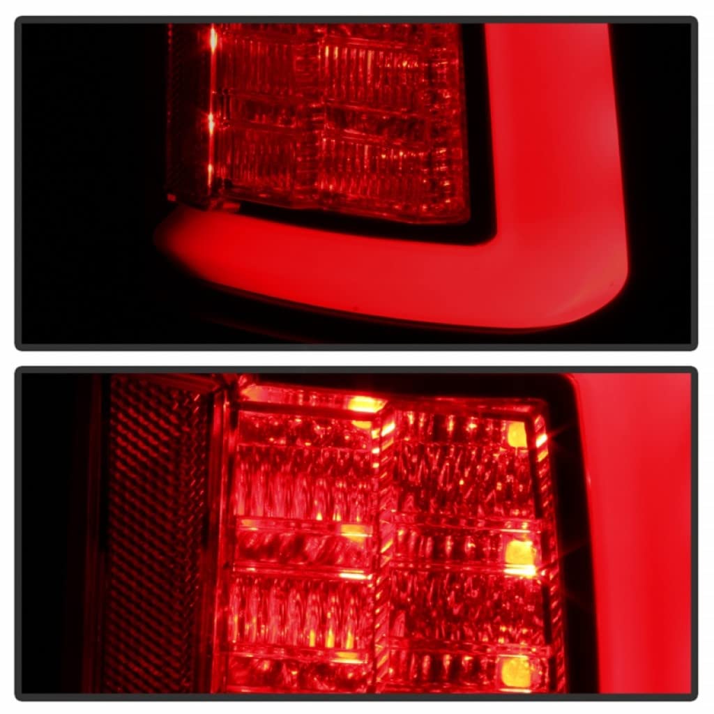 Spyder LED Tail Lights Pair & Light Bar for Dodge Ram 1500/2500/3500 (2009-2010) - Model 5084033 | Durable & Bright Lighting for Night Driving & Off-Road Adventures