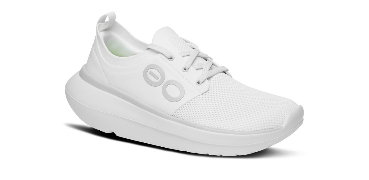 OOmy Stride Women's Running Shoes - White | Lightweight & Comfortable for Jogging, Gym Workouts & Daily Wear