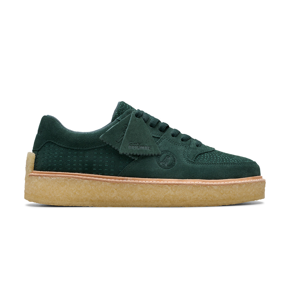Ronnie Fieg Sandford 'Dark Green Sashiko' Sneakers - Men's Premium Japanese Sashiko Fabric Shoes for Casual Wear & Street Style Fashion