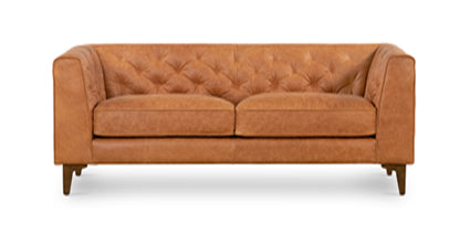 Essex 74 Apartment Sofa - Modern Comfortable Small Space Couch for Living Room, Studio & Dorm | Compact Design with Soft Fabric & Sturdy Frame