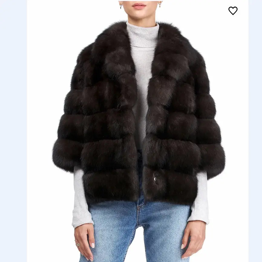 Luxury Women's Fur Coat - High Street Fashion Winter Jacket for Women | Warm Outerwear for Cold Weather, Parties & Special Occasions