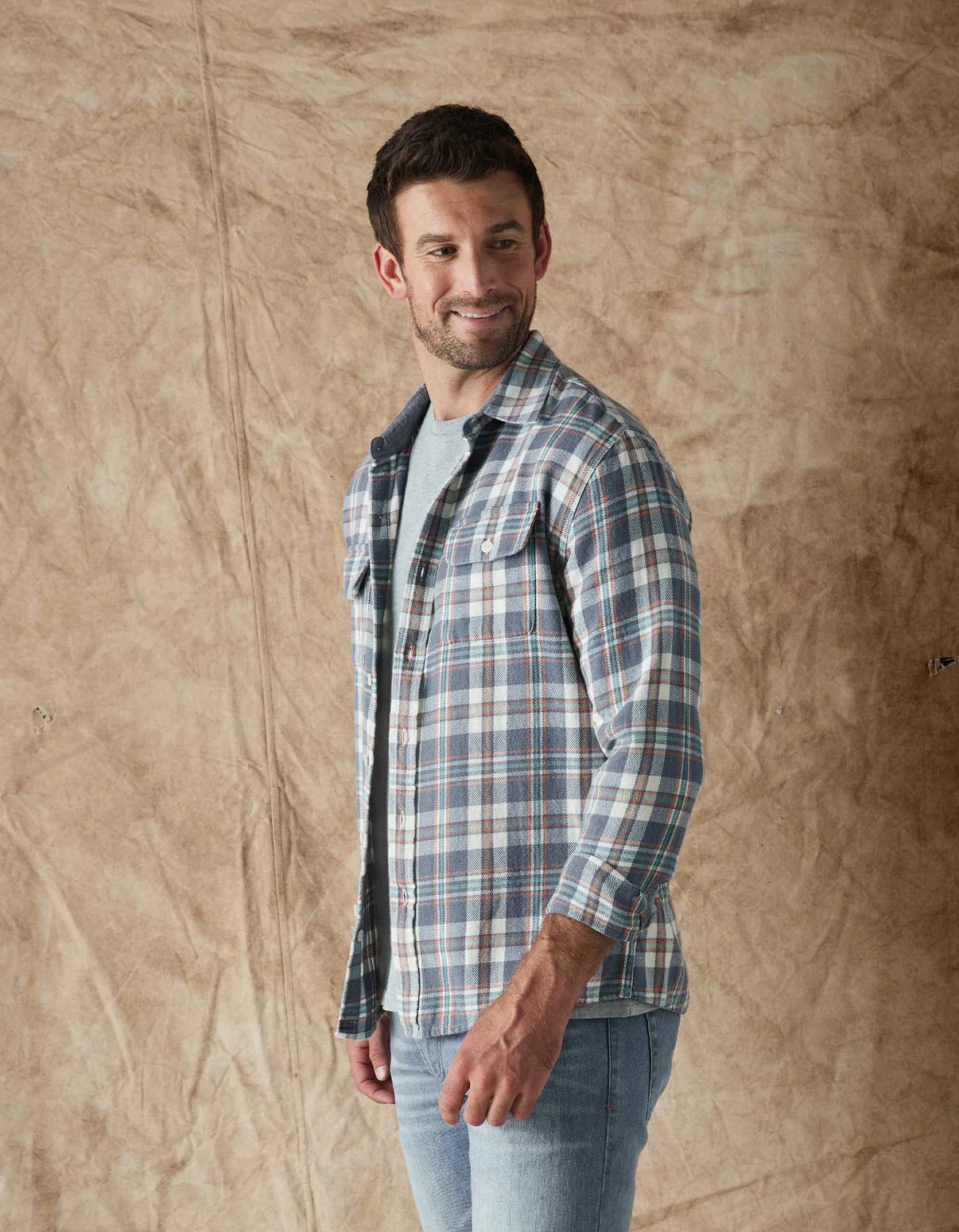 Men's Mountain Overshirt - Waterproof Hiking Shirt for Outdoor Adventures | Lightweight & Breathable Jacket for Camping, Trekking, and Travel