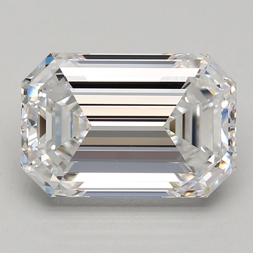 3.52 Carat Lab-Grown Emerald Diamond Ring - Eco-Friendly & Conflict-Free for Engagement, Wedding & Anniversary Jewelry