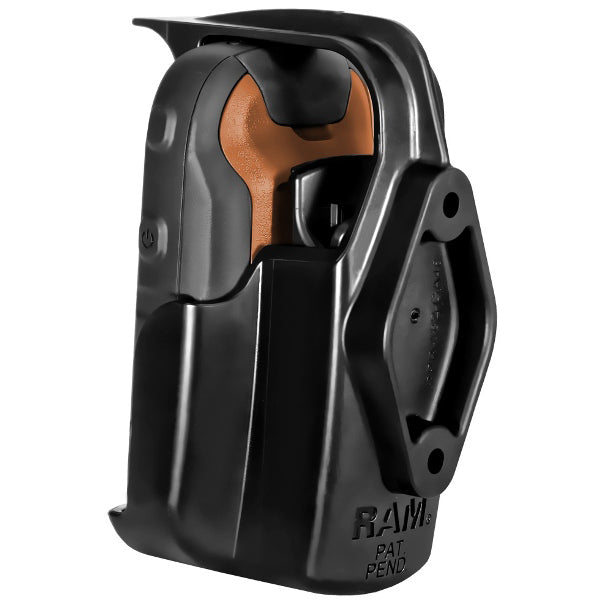 RAM HOL GA48U Garmin eTrex 10 20 30 GPS Mount Cradle - Secure Motorcycle Bike ATV Handlebar Mount for Outdoor Hiking Camping Navigation