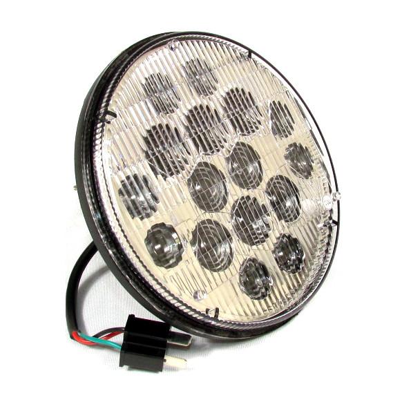 7 Round 16 LED High & Low Beam Headlight Bulbs for Freightliner Century - Bright Replacement Headlights for Truck & Semi Night Driving