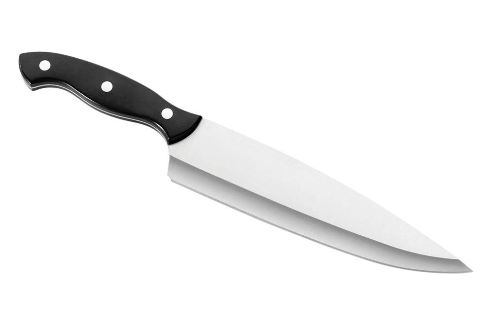Buck Knives 930 3-Piece Kitchen Knife Set with Slate Black Paperstone Handles, Rubberwood Block & Stand, 420HC Stainless Steel - Perfect for Home Cooking, Camping & Outdoor Adventures