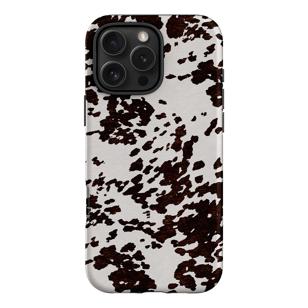 Durable Genuine Cowhide Leather Phone Case with Charm - Stylish & Protective Cover for iPhone & Android - Perfect for Everyday Use, Travel & Gifting