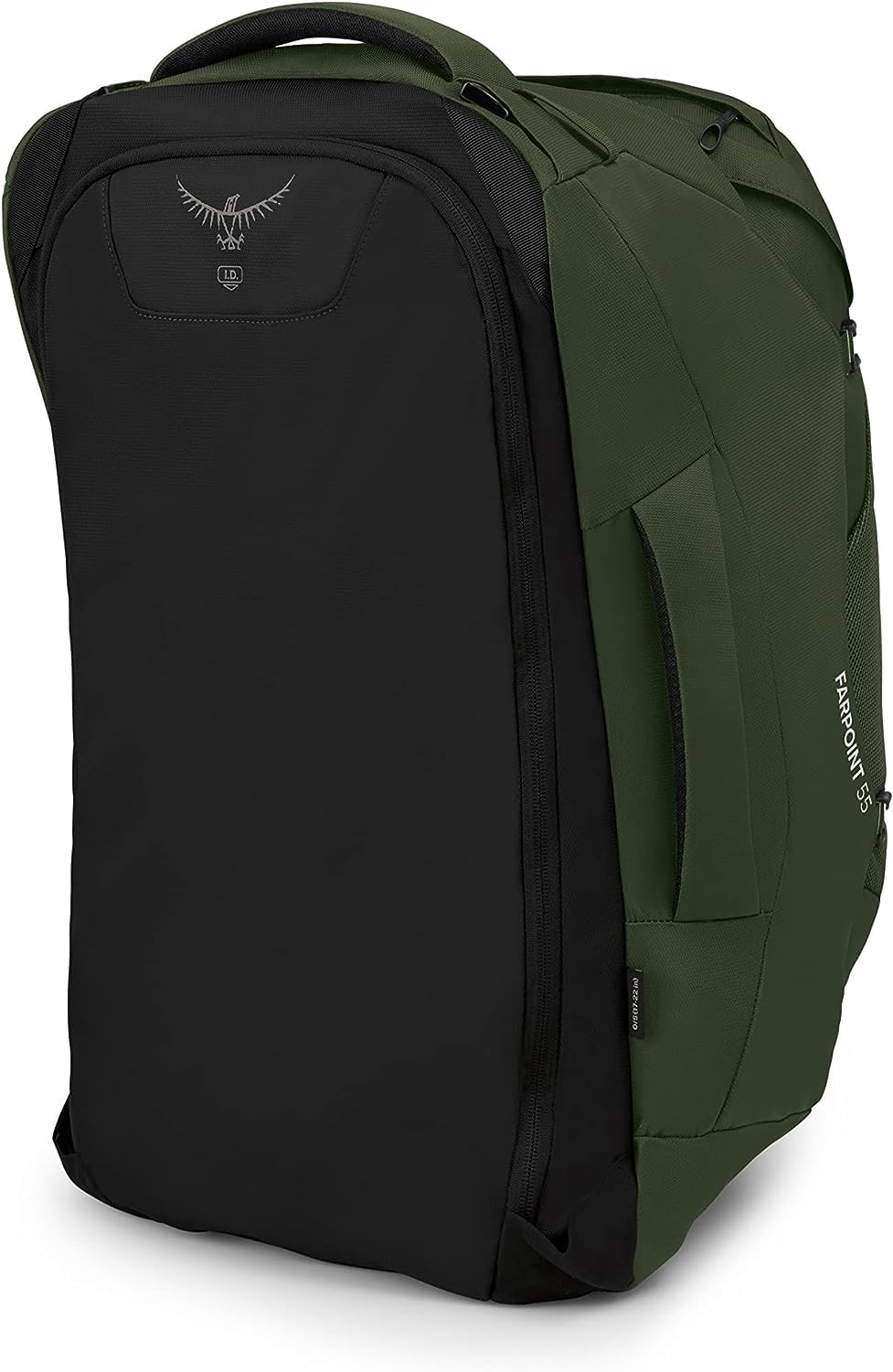 Osprey Farpoint 55L Men's Travel Backpack - Lightweight Hiking Backpack for Outdoor Adventures, Camping & Air Travel - Gopher Green