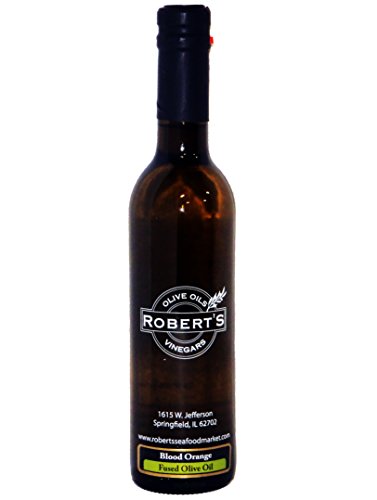 Premium Blood Orange Infused Olive Oil - 200ml for Cooking & Salads