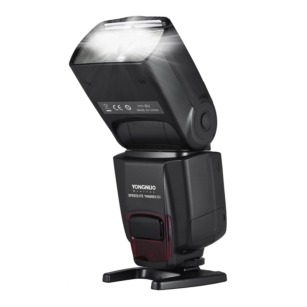 YONGNUO YN565EX III Wireless TTL Flash for Canon DSLR Cameras - GN58 High Power Speedlite with USB Firmware Upgrade & Fast Recycling | Perfect for Wedding, Portrait, and Event Photography
