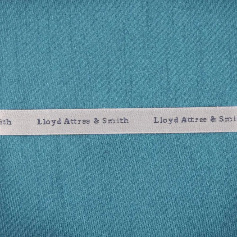 L.A. Smith Teal Plain Polyester Shantung Handkerchief - Elegant Pocket Square for Weddings, Prom & Formal Events