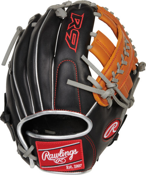 Rawlings R9 Youth ContoUR R9110U 19BT 11-Inch Baseball Glove for Kids - Perfect for Little League, Practice, and Youth Baseball Games