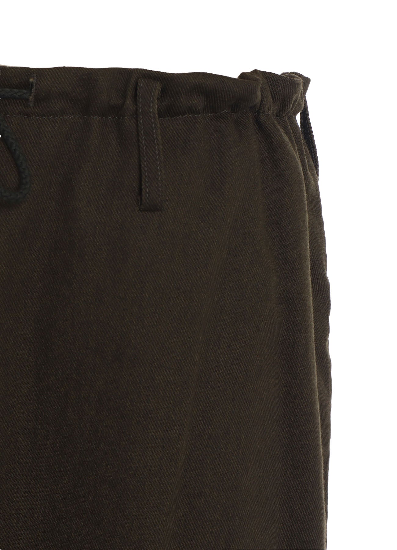 Breathable Cotton Drill Drawstring Wide Leg Pants for Women - Casual Loungewear & Summer Comfort