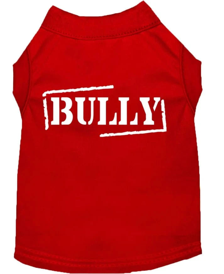 Bully Dog Shirt - Trendy Graphic Tee for Dog Lovers | Comfortable Cotton Shirt for Casual Wear, Dog Walks & Pet Owner Pride