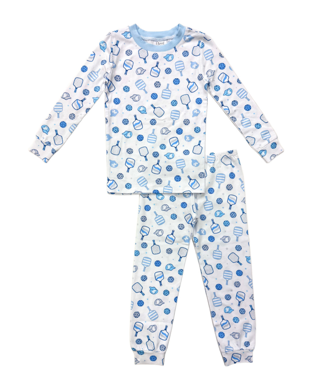 Comfortable Pickleball Pajama Set for Women & Men - Soft Breathable Sleepwear for Athletes & Fans - Perfect for Lounging, Post-Game Relaxation & Gift Giving