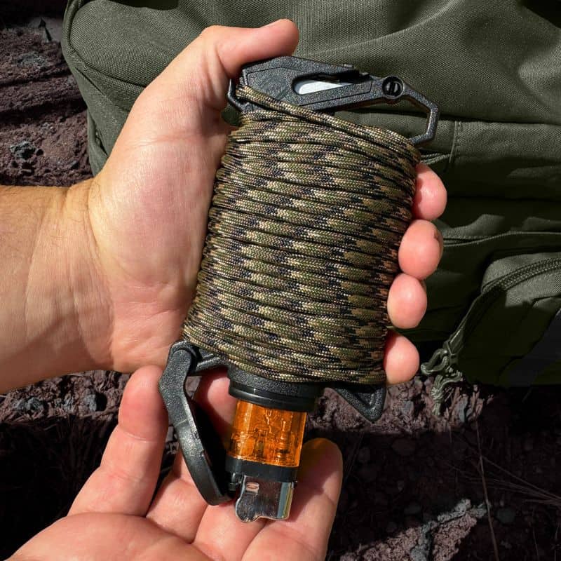 Ready Rope™ Elite - Premium Paracord Survival Rope for Outdoor Adventures, Camping, Hiking & Emergency Preparedness