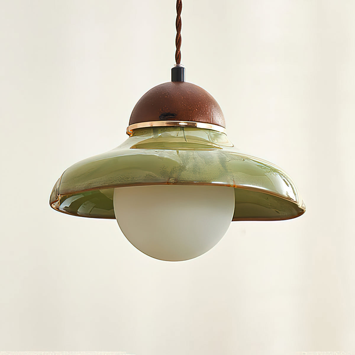 Edmund Ceramics Pendant Light - Handcrafted Modern Hanging Lamp for Kitchen Island, Dining Room & Bedroom Lighting Decor