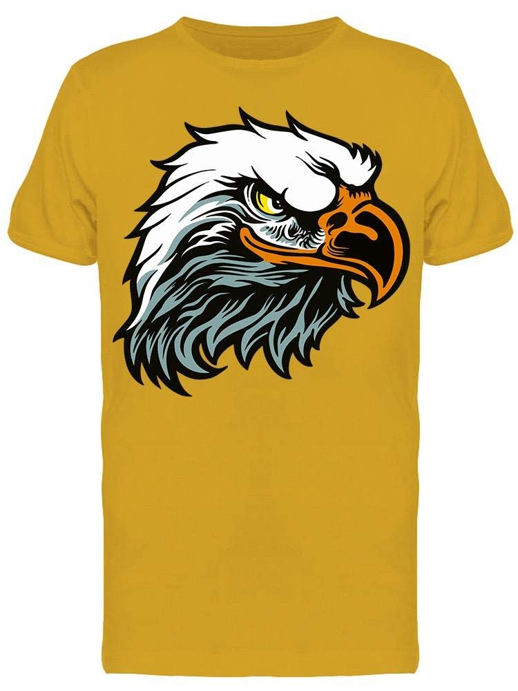Men's Graphic Eagle Head T-Shirt - Stylish Casual Tee for Streetwear & Everyday Outfits