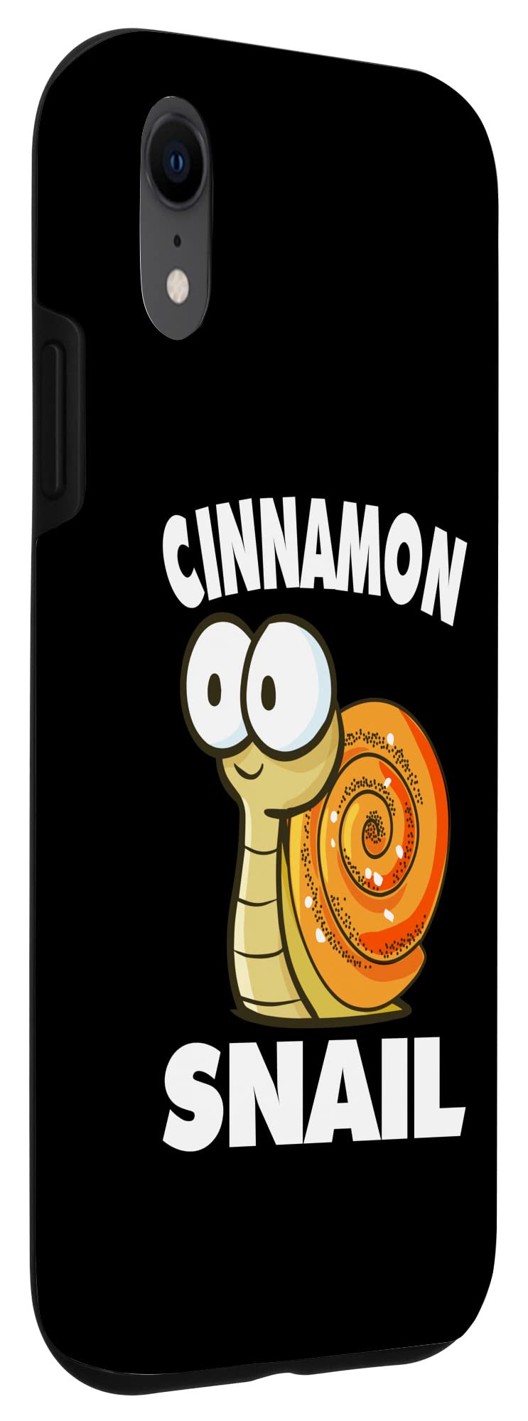 Premium iPhone XR Case - Cinnamon Snail Cookies Design | Slim Protective Cover for Everyday Use, Work & Travel