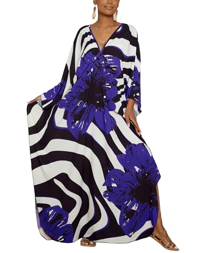 E-navy Blue Flower
