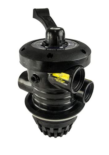WVS002 Multi Port Clamp Style Valve for Swimming Pool Sand Filter 1.5 Inch - Durable Pool Filter Valve for Easy Maintenance & Backwashing | Perfect for Inground & Above Ground Pools