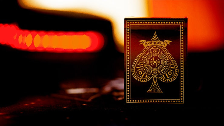 De'vo Standard Edition Dark Lordz Black Playing Cards - Premium Quality for Magic Tricks, Cardistry, and Poker Games