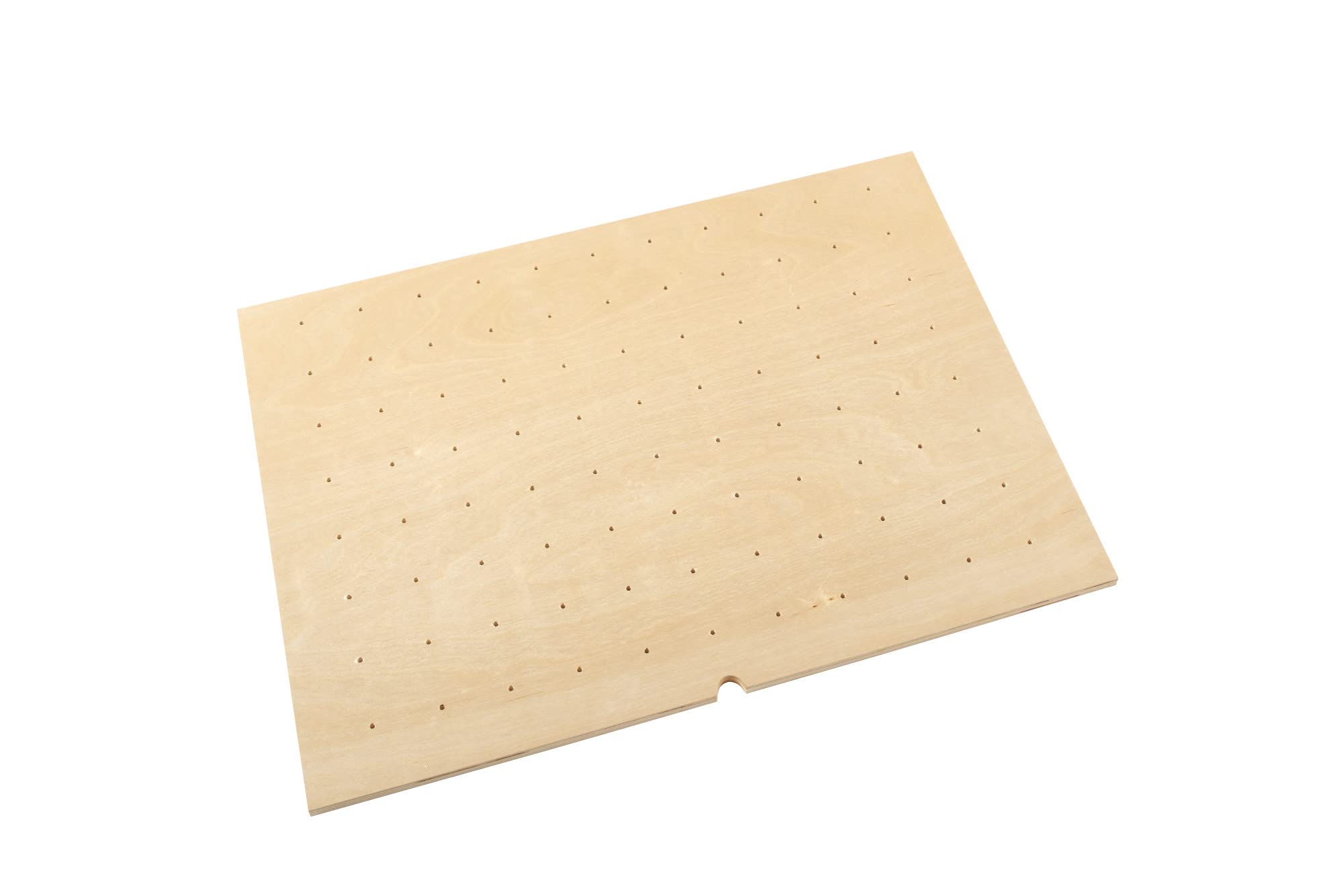 Rev-A-Shelf Light Brown Wood Trim Drawer Peg Board Insert - Perfect for Kitchen Cabinets, Pantry Organizers & Garage Storage Solutions