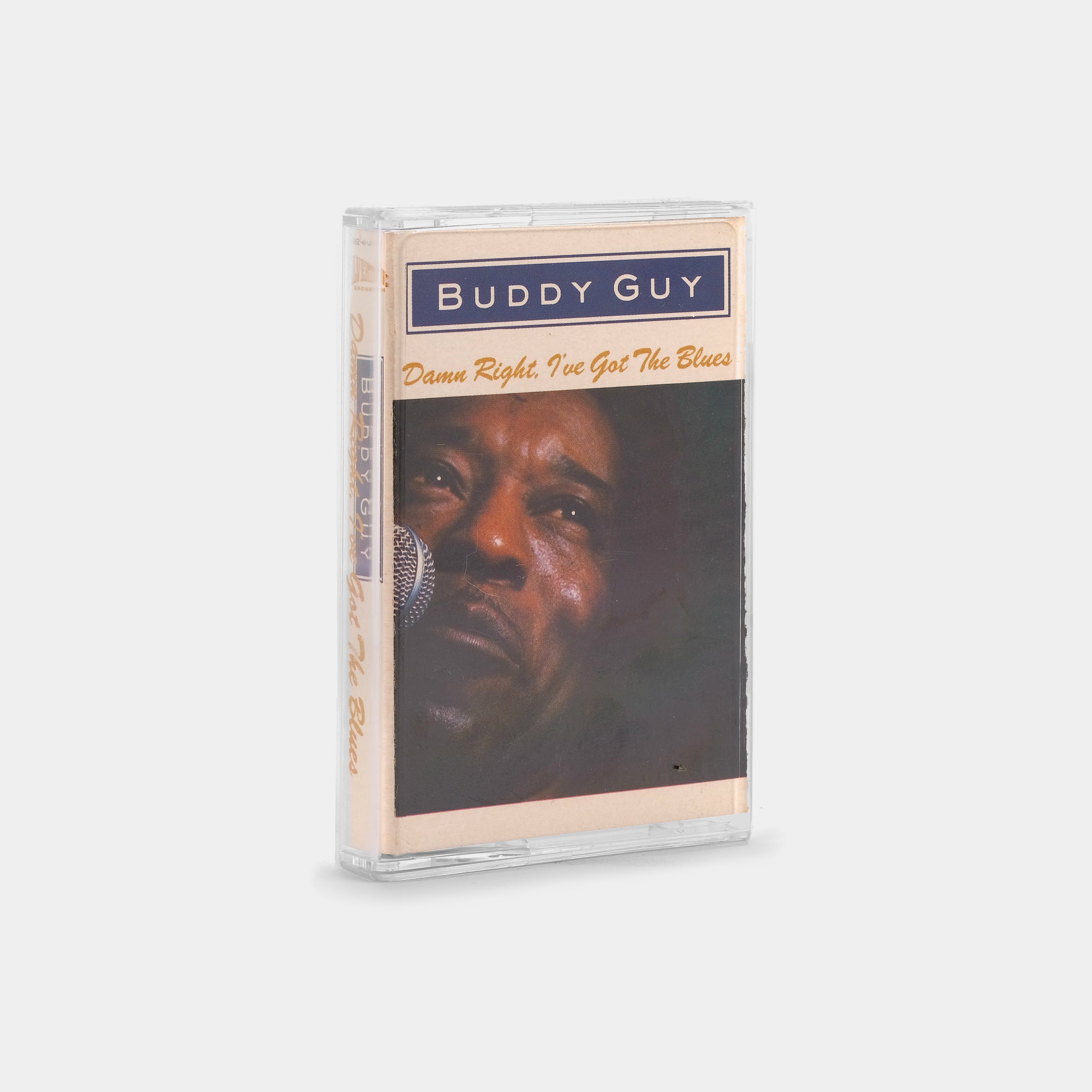 Buddy Guy - Damn Right, I've Got The Blues Cassette Tape | Vintage Blues Music Album | Perfect for Collectors & Music Lovers | Enjoy at Home, Car, or Retro Music Parties