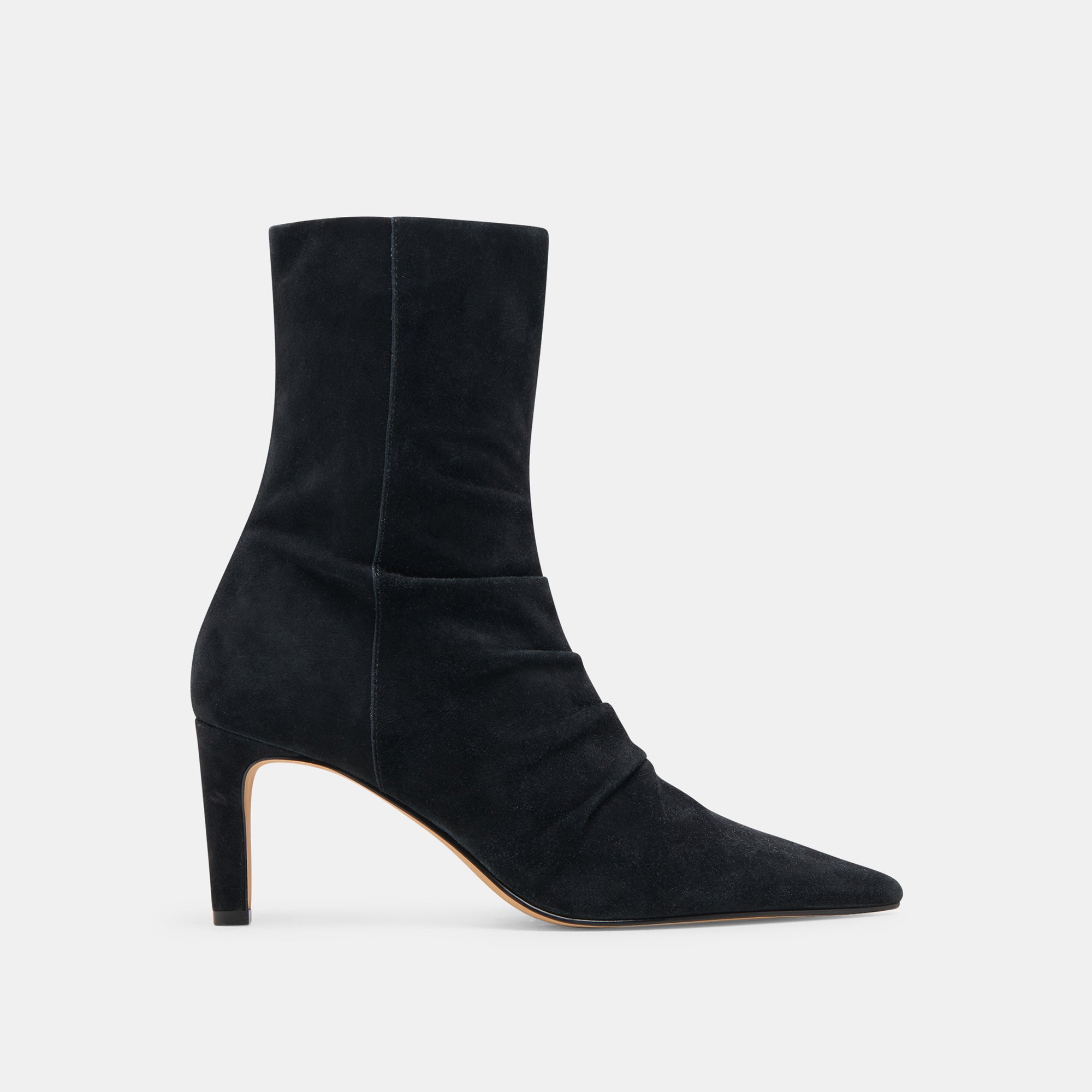 FERNLY Women's Onyx Suede Boots - Stylish & Comfortable Ankle Boots for Fall & Winter | Perfect for Casual Outfits, Office Wear & Night Out