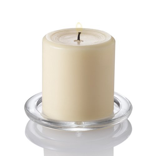 Richland 12-Piece Glass Eastland Square Candle Holders with 6