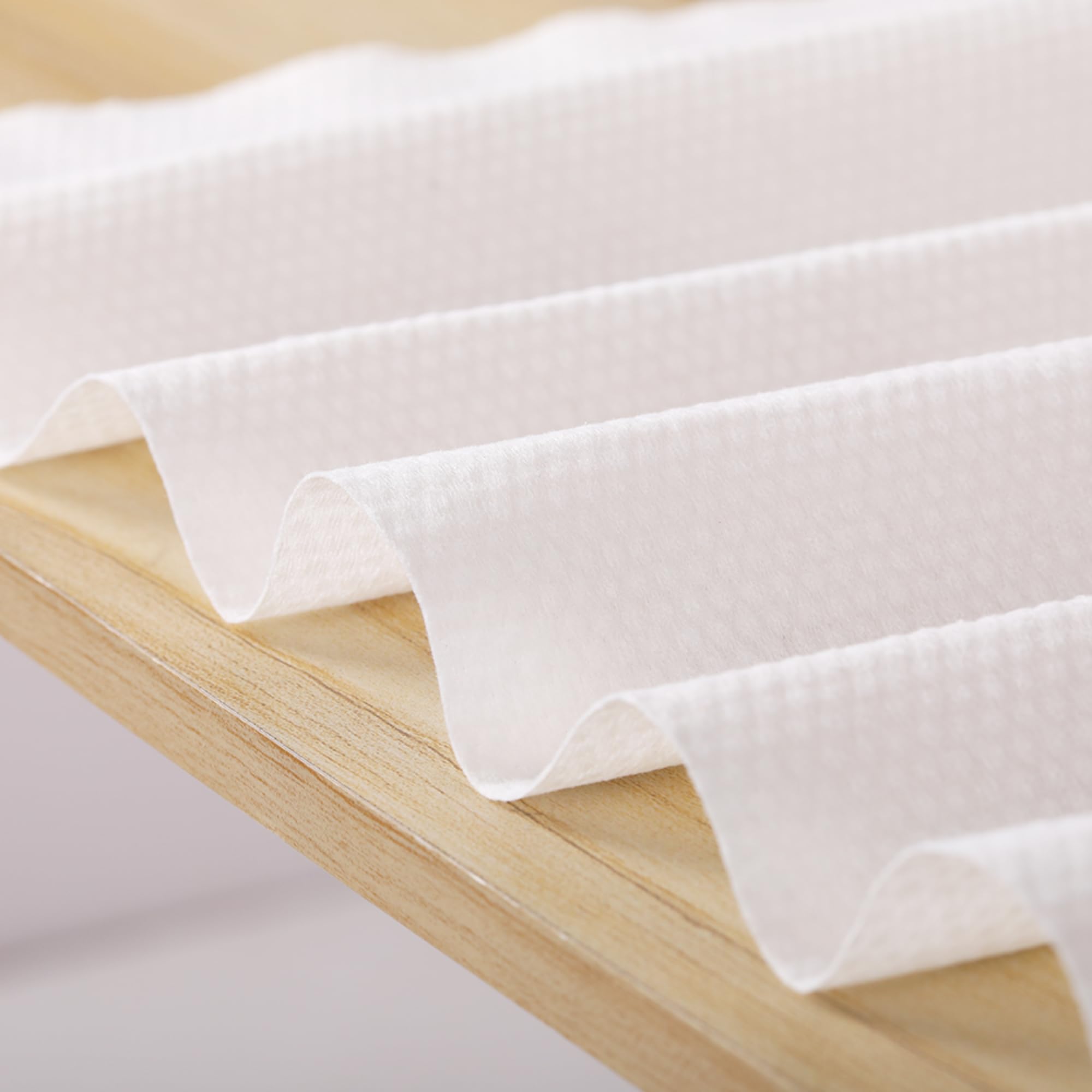 Simplisa Disposable Face and Hand Towels - Ultra Soft Non-Woven 70 GSM, 12