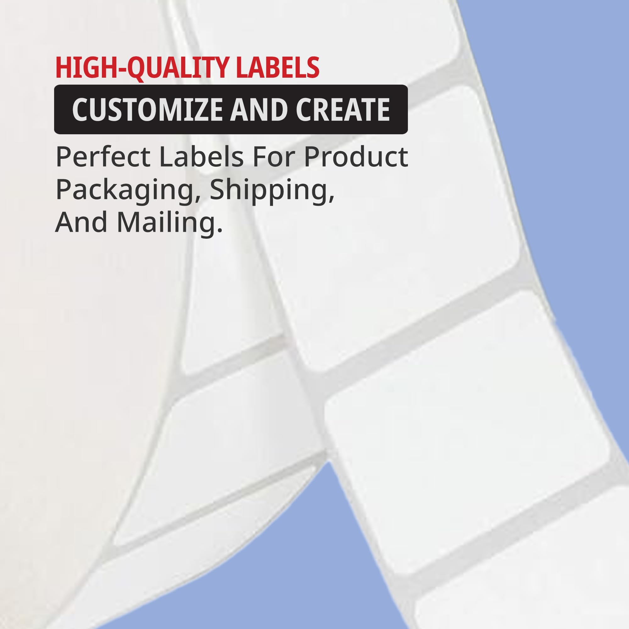 TAPE LOGIC Fanfold Thermal Transfer Labels 2