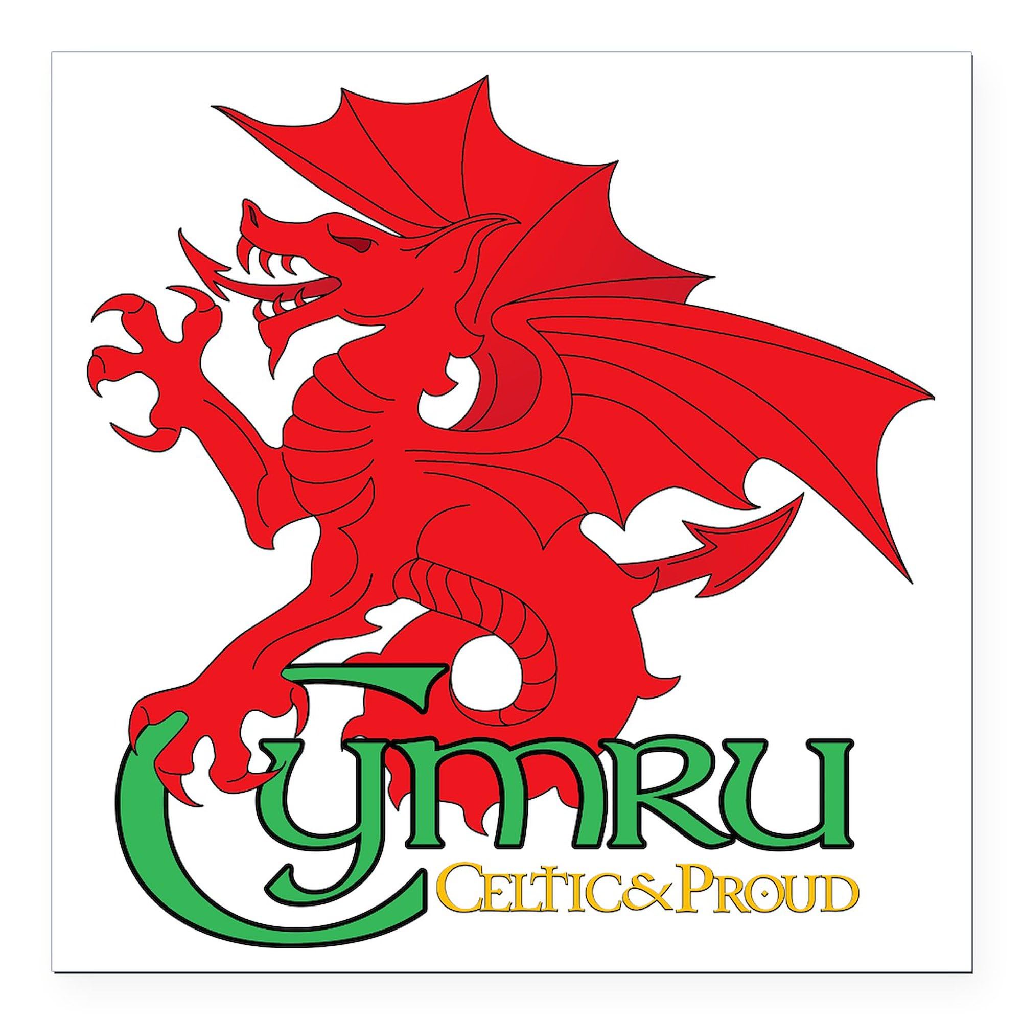 Celtic and Proud 3x3 Inch Square Car Magnet - Irish Heritage Bumper Sticker for Cars, Trucks & Vehicles - Durable Magnetic Display for Outdoor Use - Perfect for St. Patrick's Day, Irish Festivals & Showing Celtic Pride