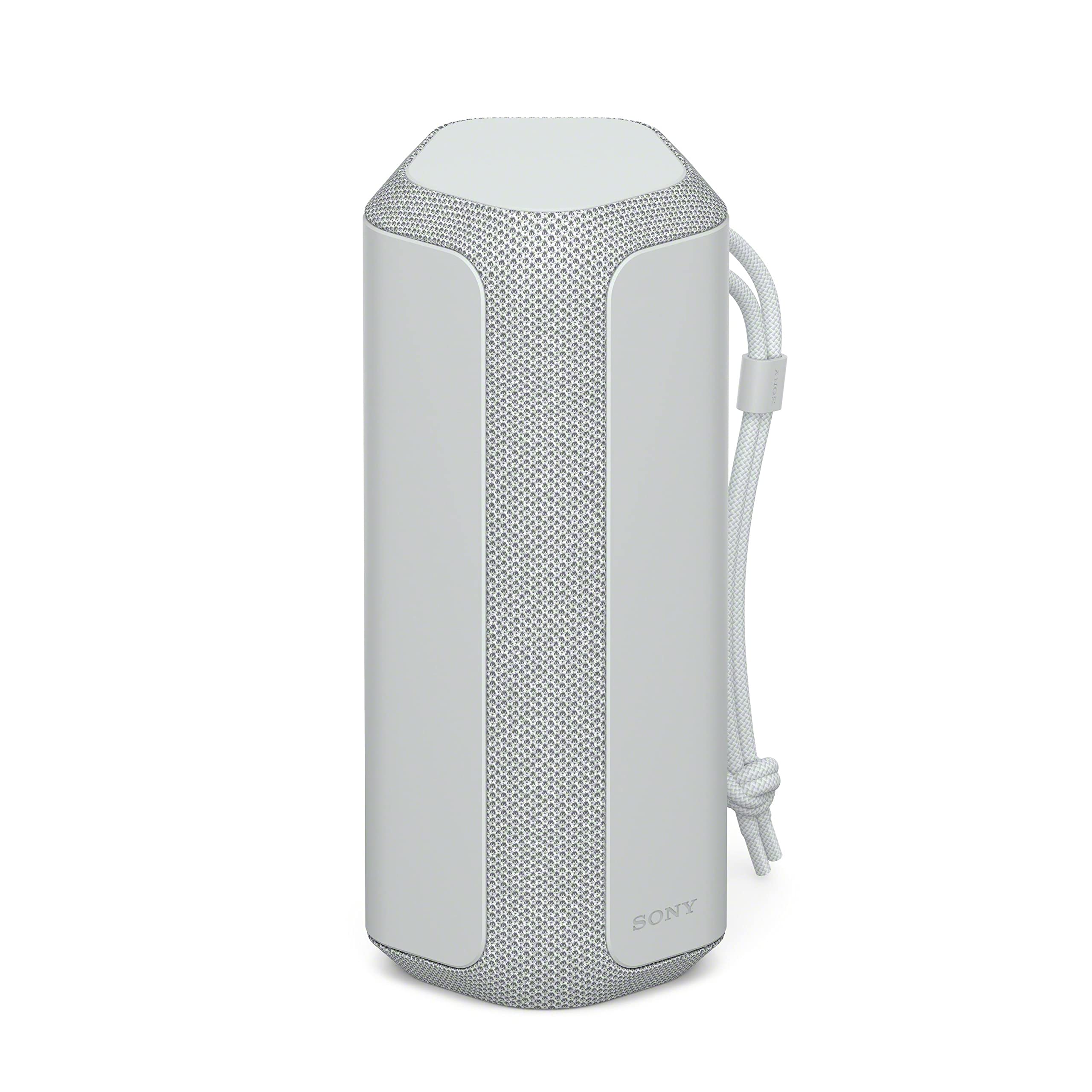 Sony Portable Bluetooth Speaker with High-Quality Sound, Waterproof & Wireless - Perfect for Outdoor, Travel, Beach & Home Use (Grey)