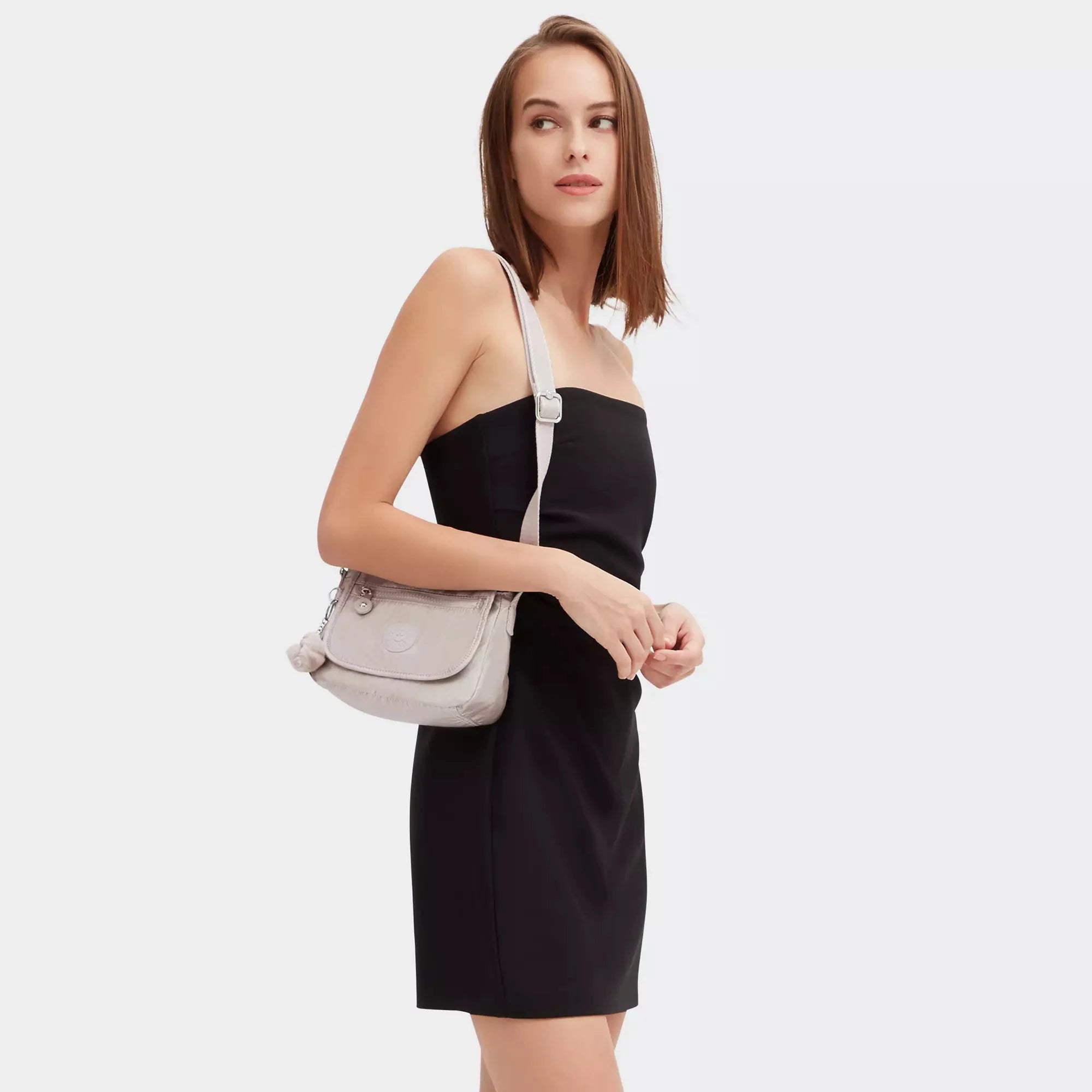 Kipling Sabian Metallic Crossbody Mini Bag - Stylish Small Shoulder Purse for Women | Perfect for Travel, Shopping & Everyday Use (Metallic Glow)