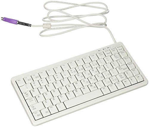 Cherry Electronics G84-4100LCAUS-0 Ultraslim Mechanical Keyboard - 83 Key US Layout with Lasered Keycaps, Compact 11.1