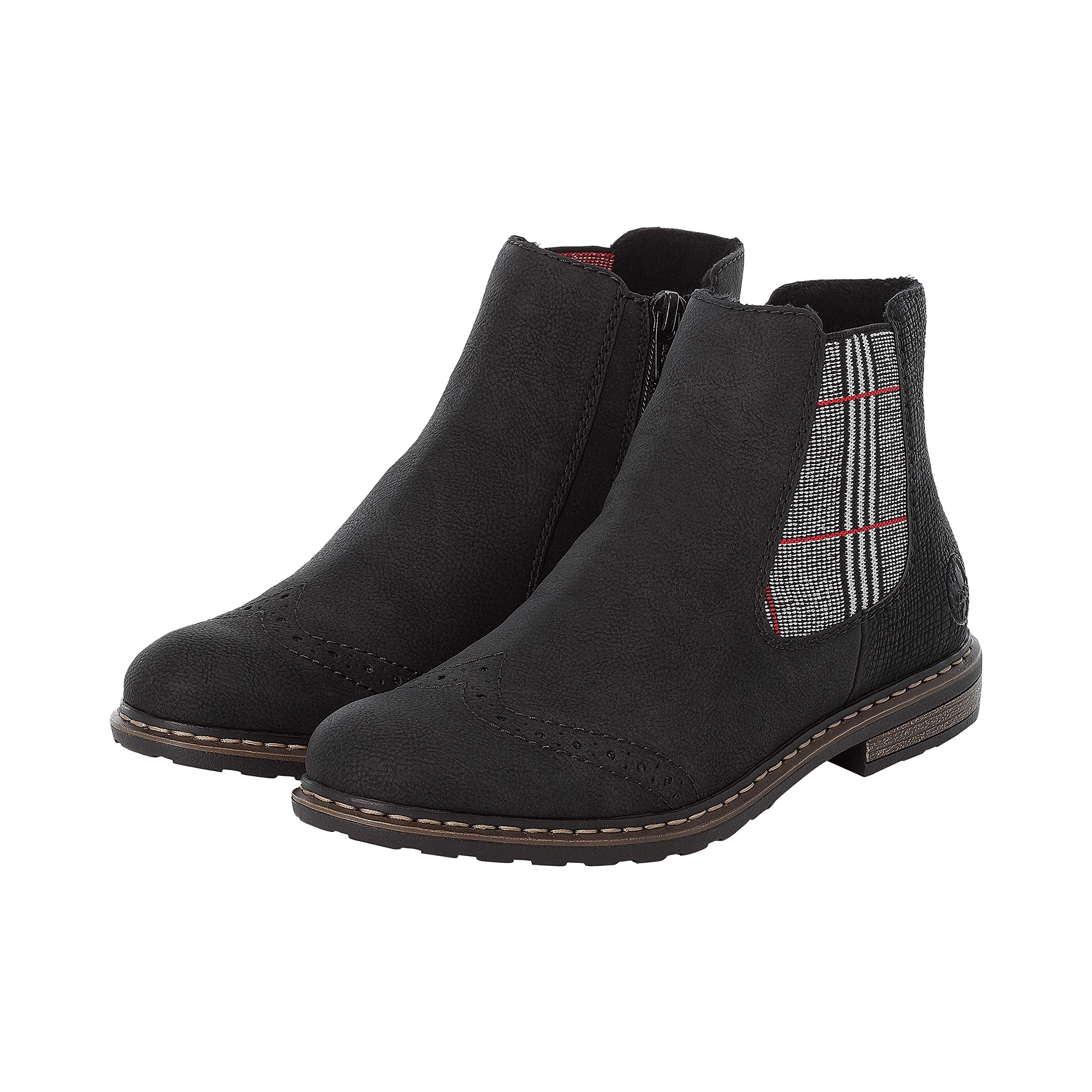 Rieker Women's Chelsea Boots 71072 - Comfortable Ankle Boots for Women | Waterproof & Slip-Resistant | Perfect for Work, Travel & Everyday Wear
