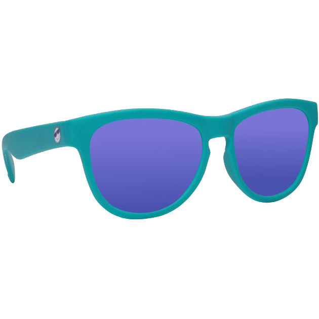 Classic (8-12) Totally Teal Polarized Purple Sunglasses - UV Protection & Fashion Eyewear for Women & Men | Perfect for Beach, Driving & Outdoor Activities