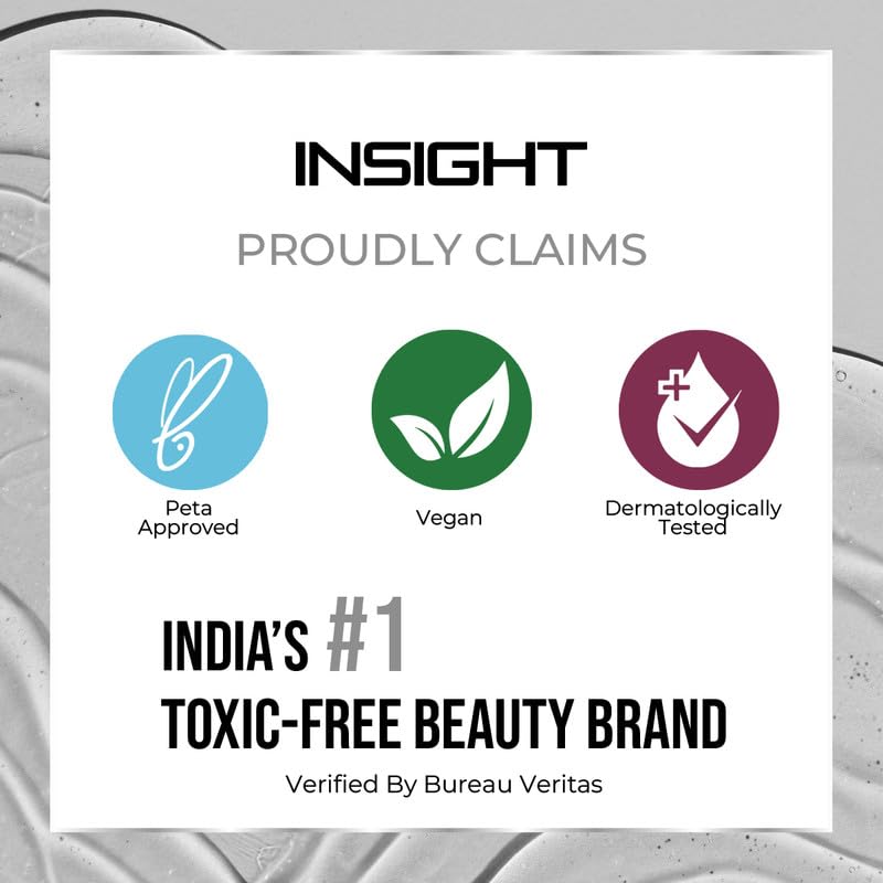 Insight Cosmetics Stay Real Lash Mascara - Transparent Mascara for Natural Look, Clear Gel Formula (10g) | Perfect for Everyday Wear, No Makeup Look & Sensitive Eyes