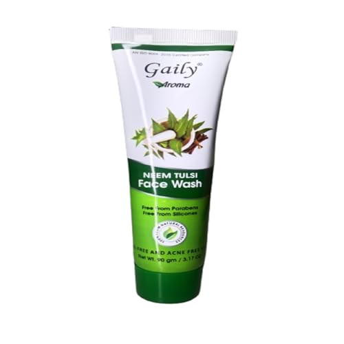 Organic Neem Face Wash for Acne & Oily Skin - Natural Cleanser for Clear, Glowing Skin | Daily Skincare Routine for Men & Women