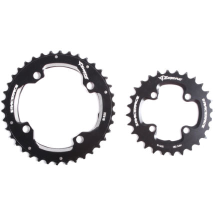 Race Face Turbine 2x 104/64 BCD Mountain Bike Chainring - Durable MTB Crankset for Trail & Enduro Riding
