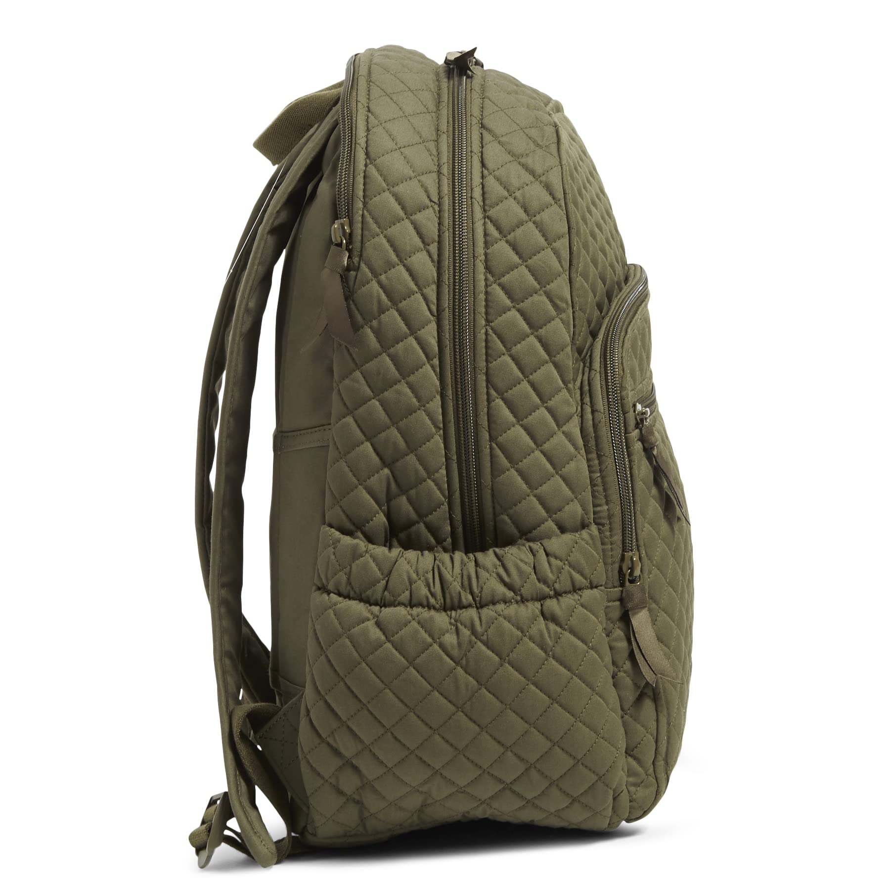 Vera Bradley Women's Denim Campus Backpack - Stylish Laptop Bookbag for College & Travel | Durable School Backpack for Students & Professionals