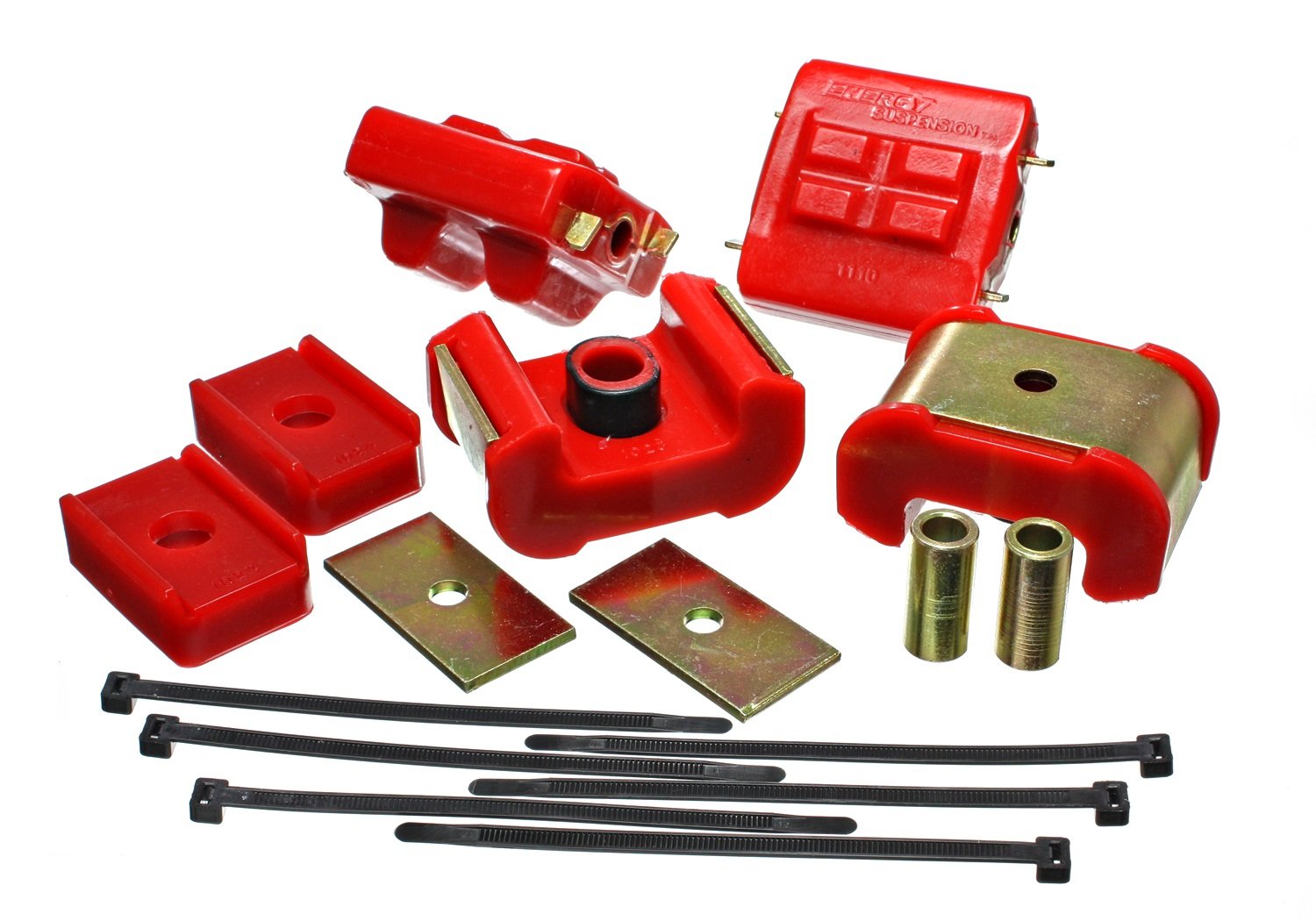 Energy Suspension Engine & Trans Mount Set - 3.1126R | High-Performance Motor Mount Kit for Smooth Ride | Perfect for Street Racing & Off-Road Vehicles