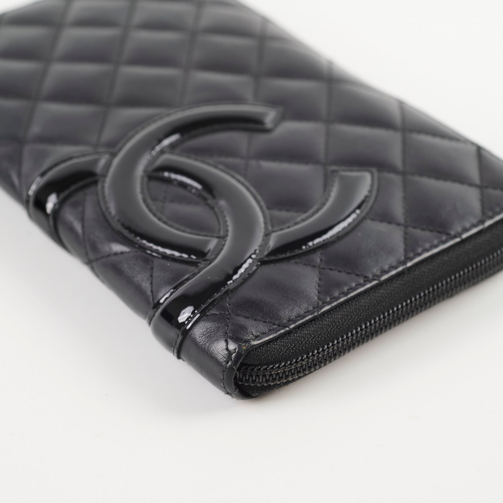 Chanel Cambon Long Wallet in Black Lambskin Leather - Luxury Women's Wallet for Everyday Use & Special Occasions