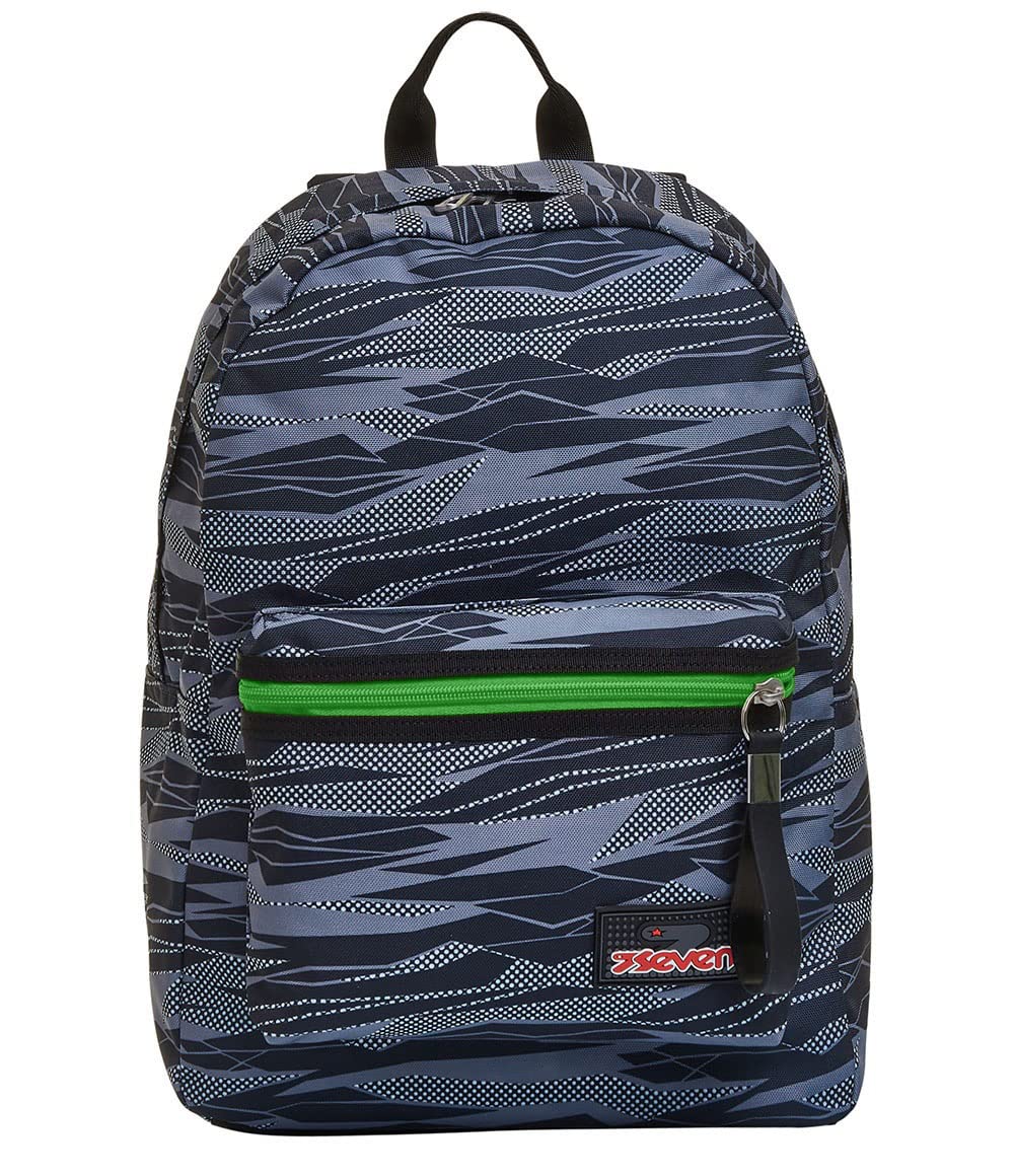 Seven Unisex Kids IMUSICPACK Backpack - Lightweight Durable School Backpack with Headphone Port - Perfect for School, Travel & Music Lovers