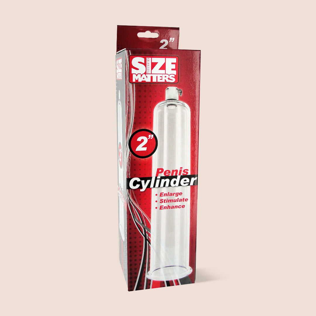 Premium Handcrafted Penis Pump - Size Matters Penis Cylinders for Enhanced Performance & Comfort | Perfect for Men's Health, Intimacy & Confidence Boosting