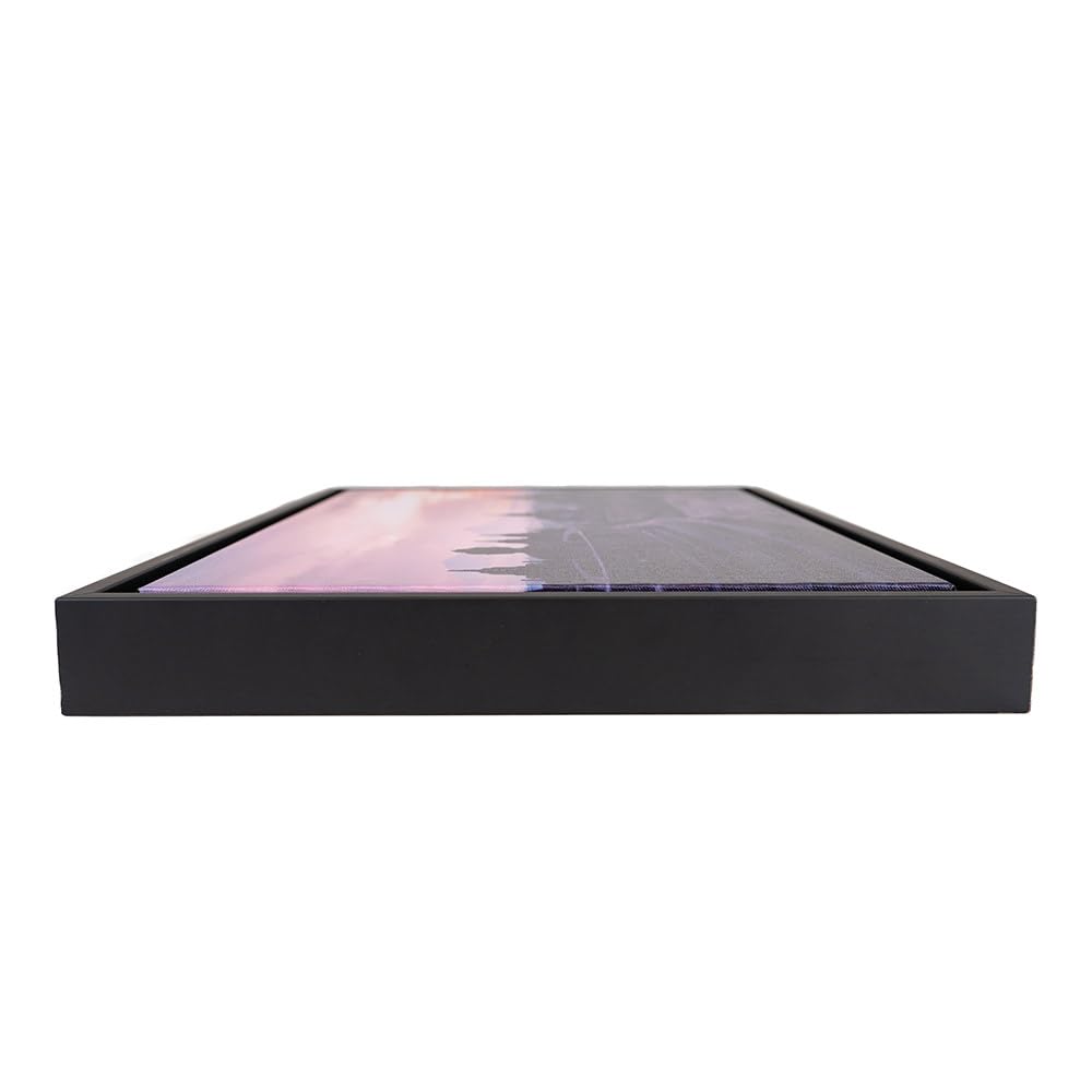 Black Float Frame Canvas Art for Kids - Display Children's Artwork in Style | Perfect for Nursery, Playroom & Home Decor